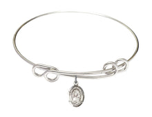 Load image into Gallery viewer, Our Lady of La Vang Custom Bangle - Silver
