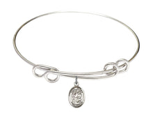 Load image into Gallery viewer, Holy Family Custom Bangle - Silver
