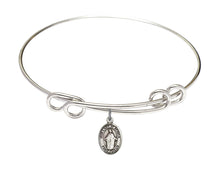 Load image into Gallery viewer, Our Lady of Africa Custom Bangle - Silver
