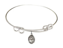 Load image into Gallery viewer, Our Lady of Good Counsel Custom Bangle - Silver
