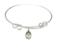 Load image into Gallery viewer, St. Philip Neri Custom Bangle - Silver

