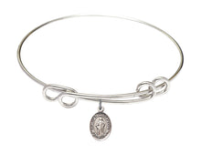 Load image into Gallery viewer, Our Lady of the Undoer of Knots Custom Bangle - Silver
