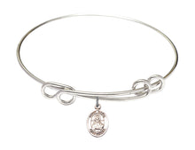 Load image into Gallery viewer, St. Daria Custom Bangle - Silver
