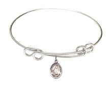 Load image into Gallery viewer, St. Maria Bertilla Boscardin Custom Bangle - Silver
