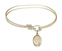 Load image into Gallery viewer, St. Boniface Custom Bangle - Gold Filled
