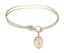 Load image into Gallery viewer, St. Rita of Cascia Custom Bangle - Gold Filled
