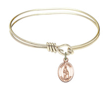 Load image into Gallery viewer, St. Anne Custom Bangle - Gold Filled
