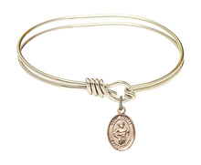 Load image into Gallery viewer, St. Dismas Custom Bangle - Gold Filled
