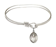 Load image into Gallery viewer, St. Dennis Custom Bangle - Silver
