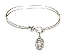 Load image into Gallery viewer, St. Raymond Nonnatus Custom Bangle - Silver
