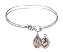Load image into Gallery viewer, St. Sebastian / Rugby Custom Bangle - Silver
