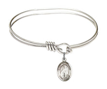 Load image into Gallery viewer, St. Hildegard von Bingen Custom Bangle - Silver
