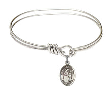 Load image into Gallery viewer, Blessed Caroline Gerhardinger Custom Bangle - Silver
