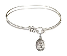 Load image into Gallery viewer, Our Lady of Olives Custom Bangle - Silver
