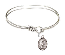 Load image into Gallery viewer, St. Simon the Apostle Custom Bangle - Silver
