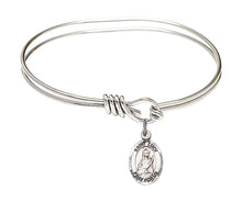 Load image into Gallery viewer, St. Lucy Custom Bangle - Silver
