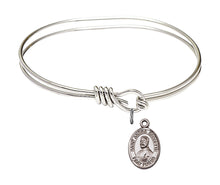 Load image into Gallery viewer, St. Andre Bessette Custom Bangle - Silver
