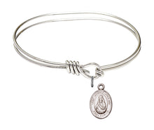 Load image into Gallery viewer, St. Jadwiga of Poland Custom Bangle - Silver
