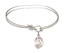 Load image into Gallery viewer, St Norbert of Xanten Custom Bangle - Silver
