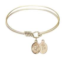 Load image into Gallery viewer, Pope Benedict XVI Custom Bangle - Gold Filled
