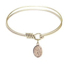 Load image into Gallery viewer, Our Lady of the Assumption Custom Bangle - Gold Filled
