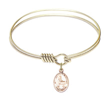 Load image into Gallery viewer, Blessed Emilee Doultremont Custom Bangle - Gold Filled
