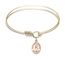 Load image into Gallery viewer, St. Andre Bessette Custom Bangle - Gold Filled

