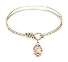 Load image into Gallery viewer, St. Maria Bertilla Boscardin Custom Bangle - Gold Filled
