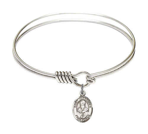 St. Alexander Sauli Custom Bangle - Silver
