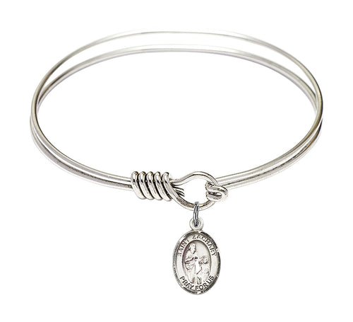 St. Zachary Custom Bangle - Silver