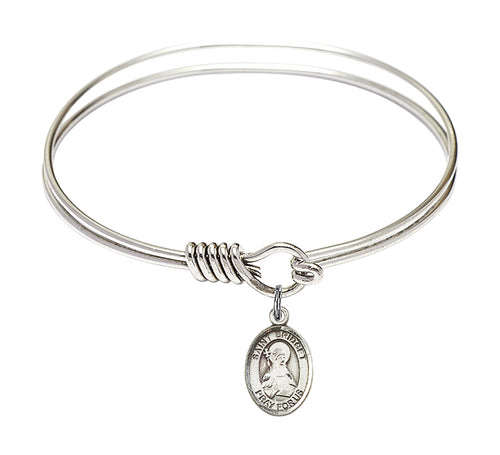 St. Bridget of Sweden Custom Bangle - Silver