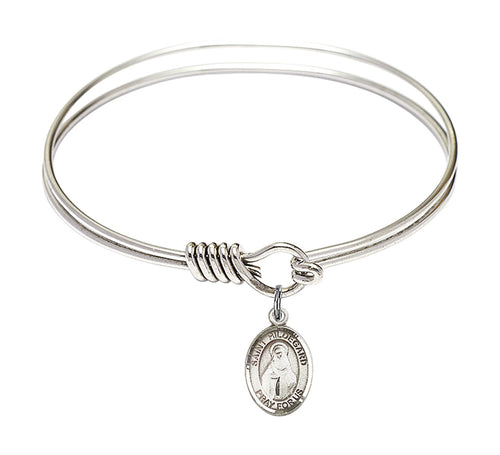 St. Hildegard von Bingen Custom Bangle - Silver