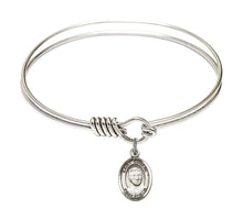 Load image into Gallery viewer, St. Eugene de Mazenod Custom Bangle - Silver
