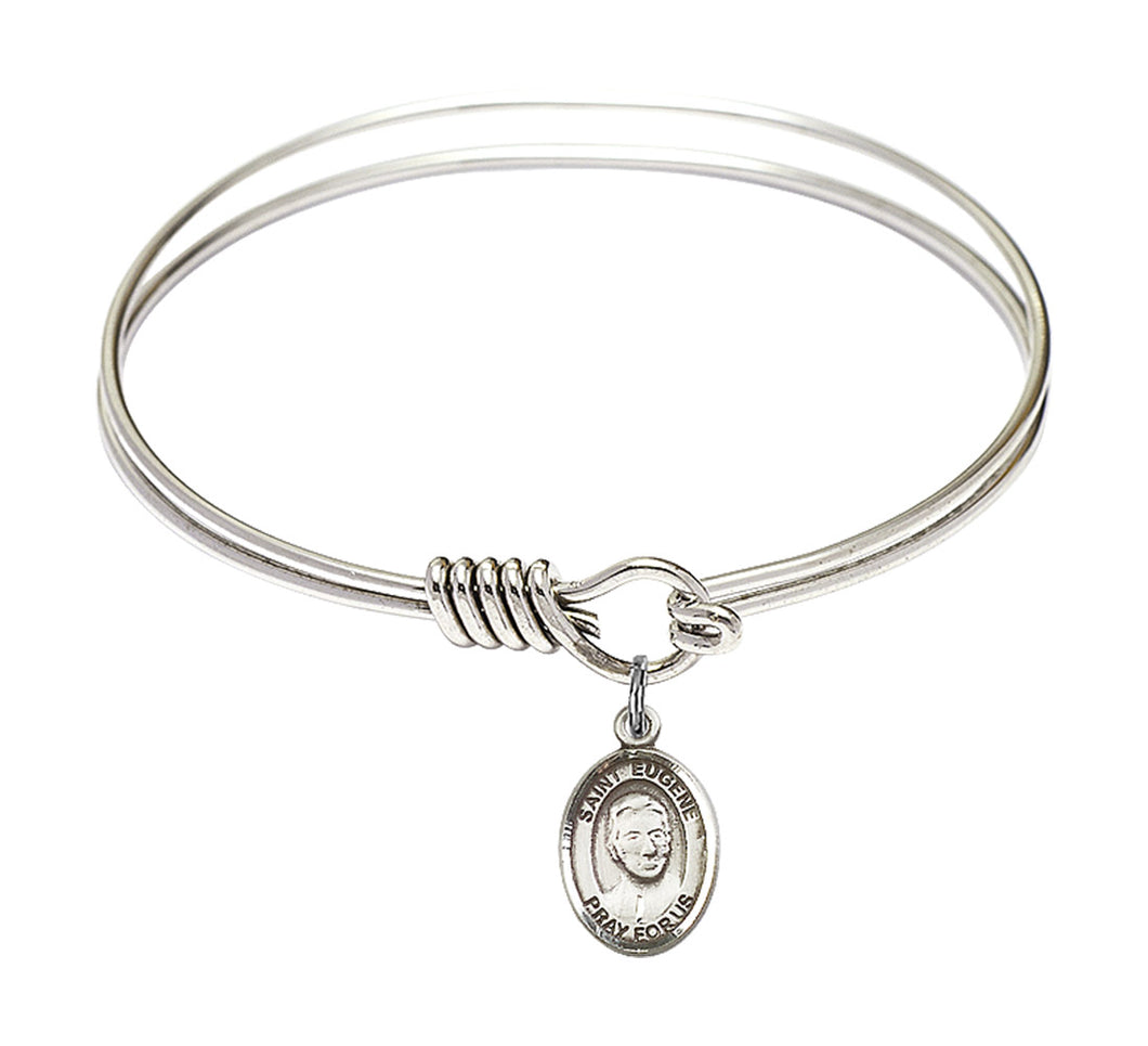 St. Eugene de Mazenod Custom Bangle - Silver
