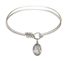 Load image into Gallery viewer, St. Wenceslaus Custom Bangle - Silver
