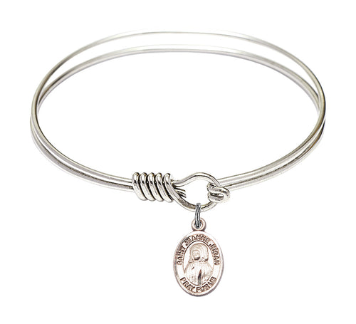 St. Jeanne Jugan Custom Bangle - Silver
