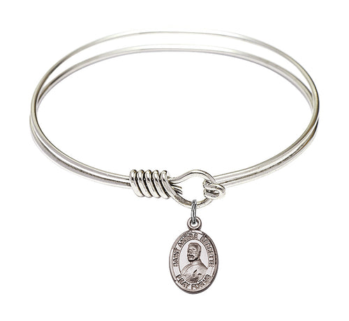 St. Andre Bessette Custom Bangle - Silver