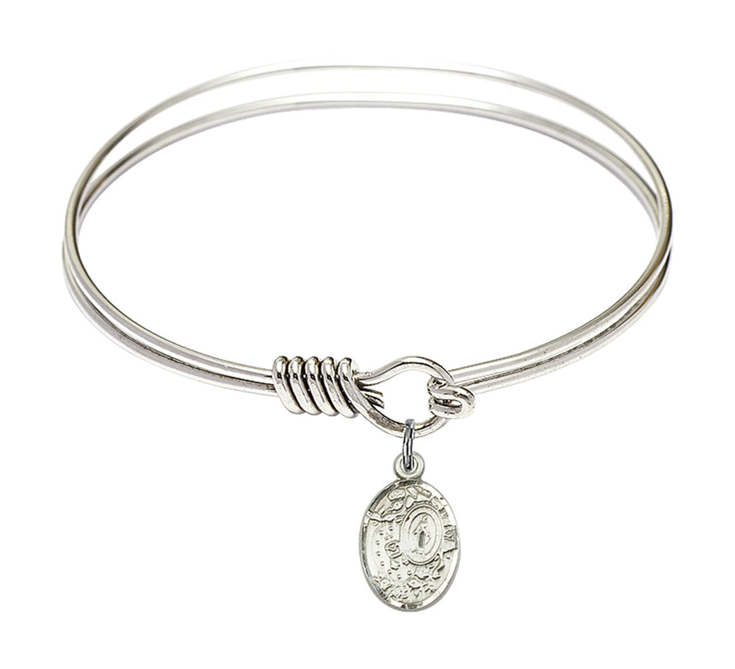 Miraculous Custom Bangle - Silver