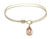 Load image into Gallery viewer, Pope St. John XXIII Custom Bangle - Gold Filled

