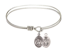 Load image into Gallery viewer, St. Lillian Custom Bangle - Silver
