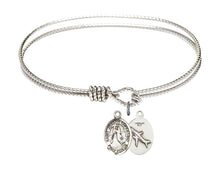 Load image into Gallery viewer, St. Joseph of Cupertino Custom Bangle - Silver
