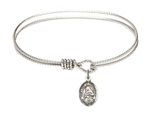 Load image into Gallery viewer, Our Lady of Providence Custom Bangle - Silver
