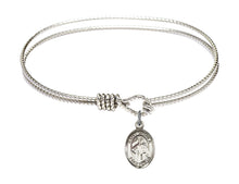 Load image into Gallery viewer, St. Ursula Custom Bangle - Silver
