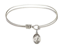 Load image into Gallery viewer, St. Victoria Custom Bangle - Silver

