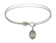 Load image into Gallery viewer, Our Lady of Victory Custom Bangle - Silver
