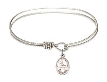 Load image into Gallery viewer, Blessed Emilee Doultremont Custom Bangle - Silver
