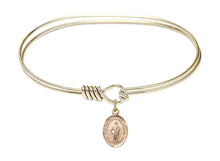 Load image into Gallery viewer, Our Lady of the Undoer of Knots Custom Bangle - Gold Filled
