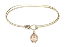 Load image into Gallery viewer, St. Joseph Marello Custom Bangle - Gold Filled
