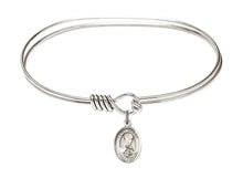 Load image into Gallery viewer, St. Sarah Custom Bangle - Silver
