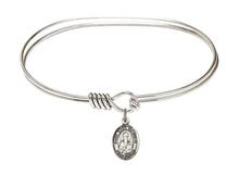 Load image into Gallery viewer, St. Basil the Great Custom Bangle - Silver
